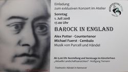 Ausstellung und Konzert am Sonntag 01. Juli *Update mit Artikel von haz.de*